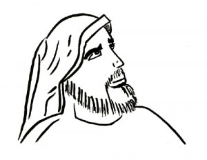 Man Looking Up