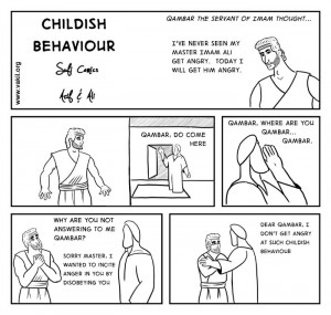 Sufi Comics Childish behaviour