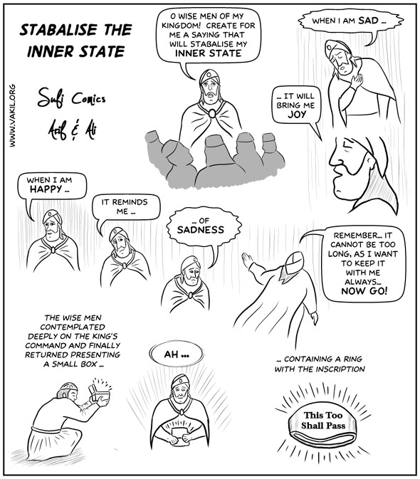 Sufi Comics: Stabalise the Inner State Sufi Comics: Stabalise the Inner State