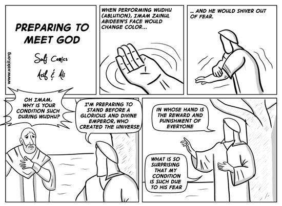 Sufi Comics - Preparing to Meet God