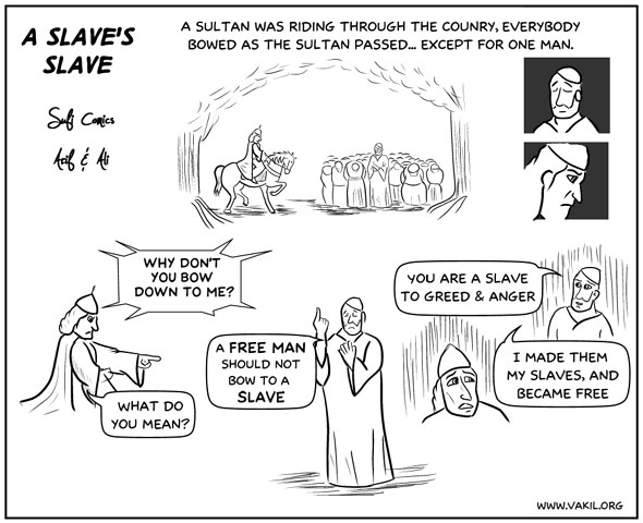 Sufi Comics: A Slaves Slave