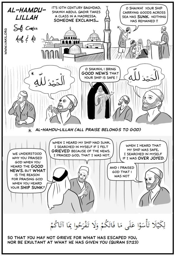 Sufi Comics: Al-hamdu-lillah