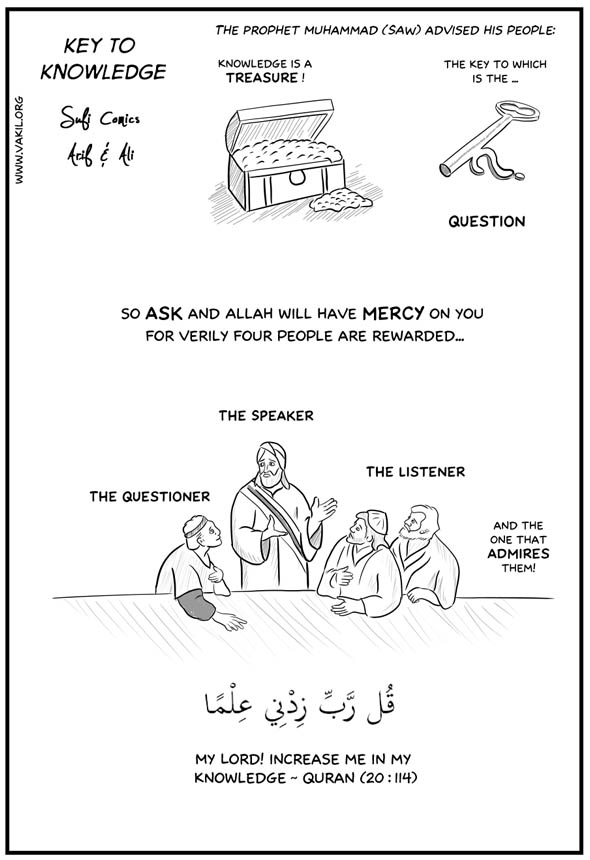 Sufi Comics Key to Knowledge