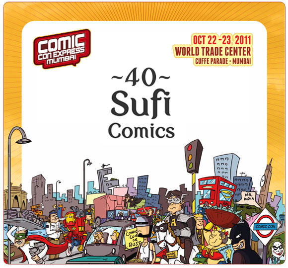 Sufi Comics at Comic Con Express Mumbai